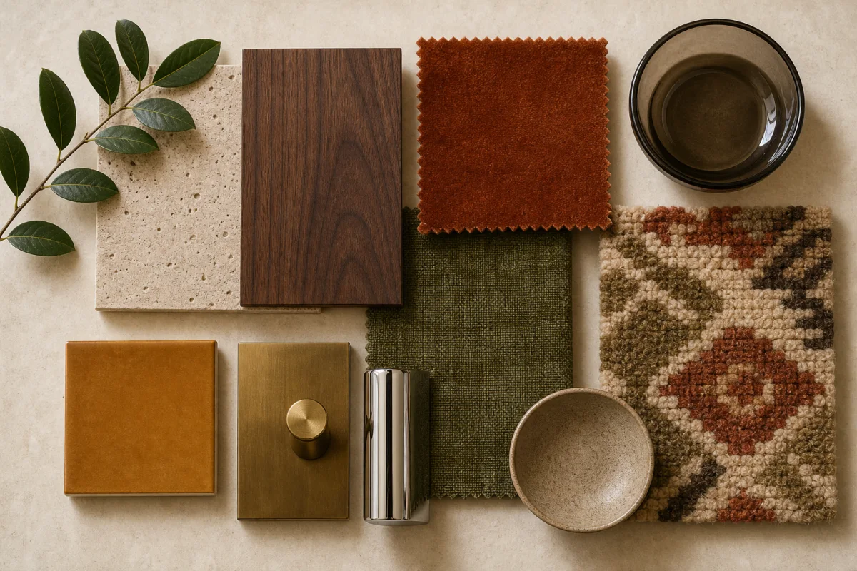 70s office material board