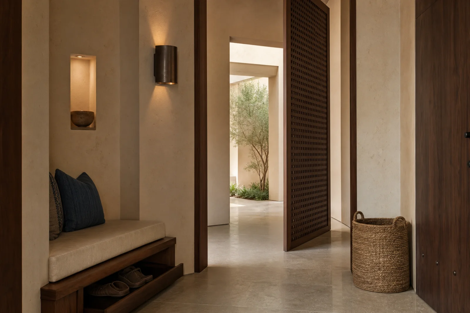 Arabic Entryway interior