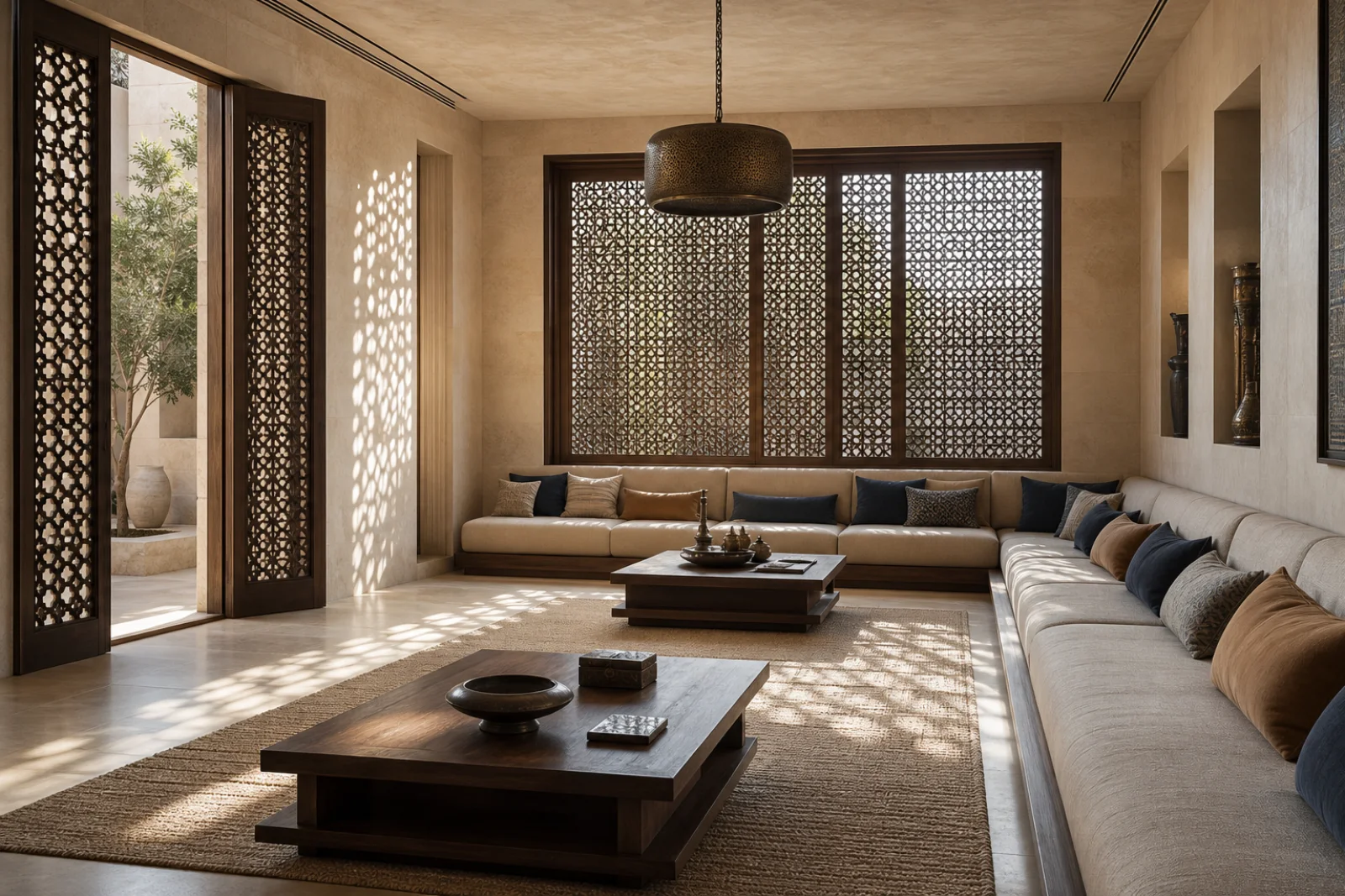 Arabic interior design hero