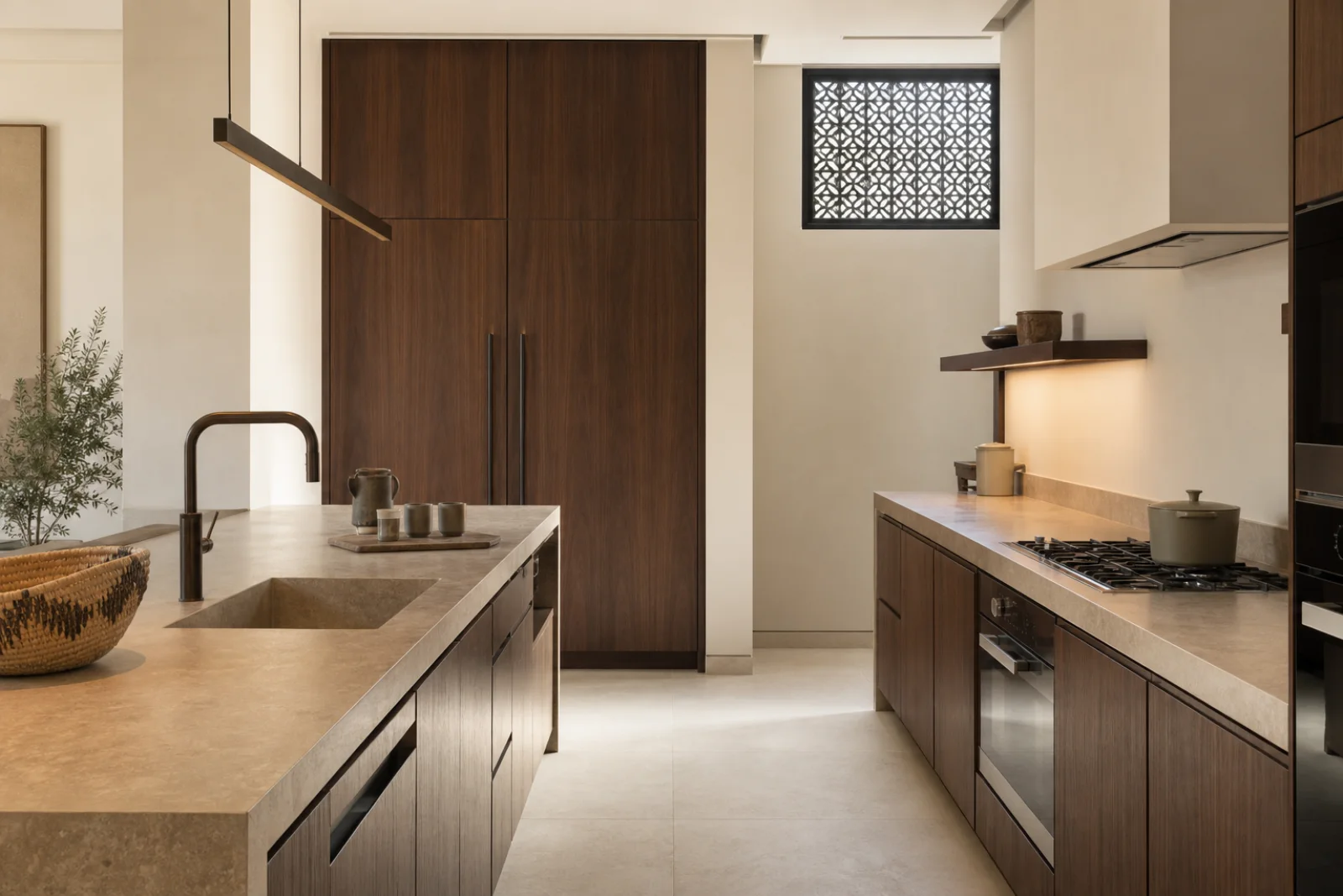 Arabic kitchen interior