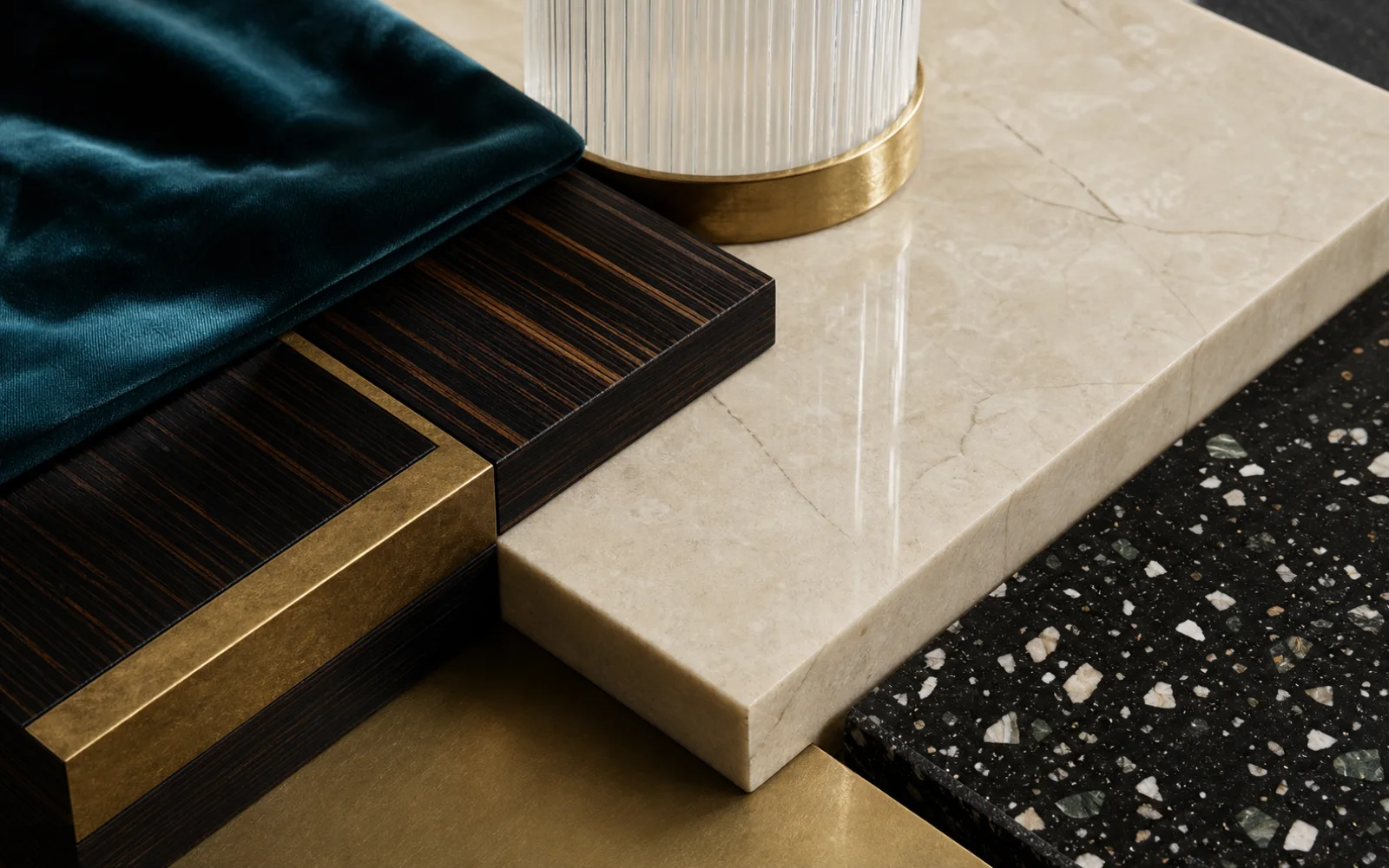 Art Deco material board