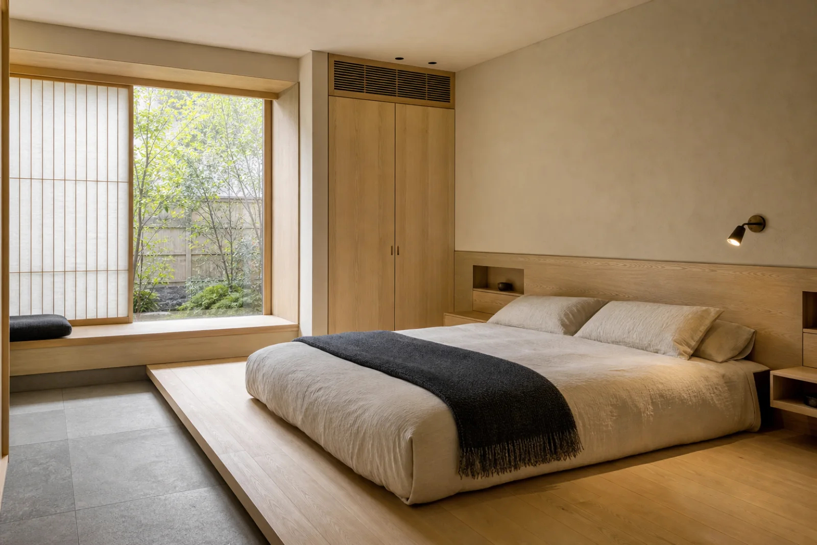 Asian Zen styled corner