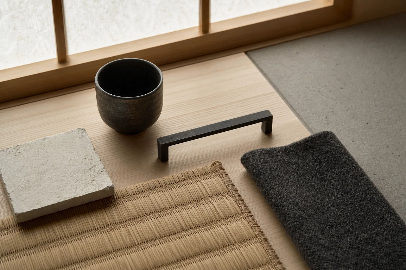 Asian Zen material board