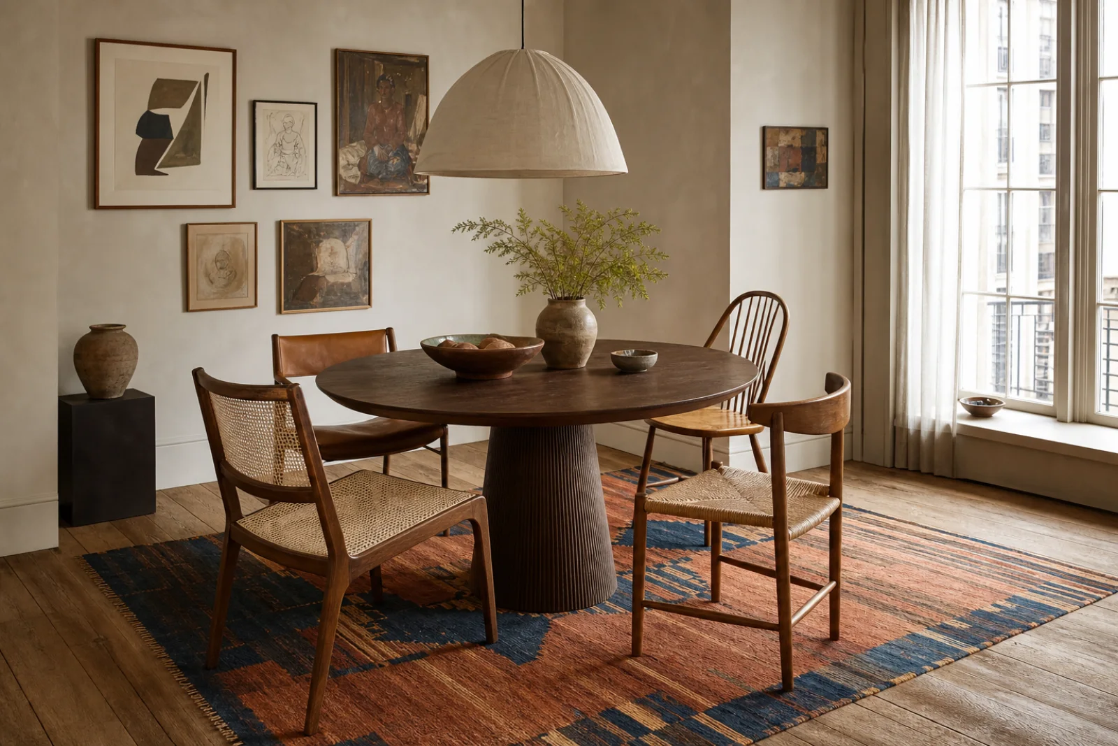 Bohemian Dining room interior
