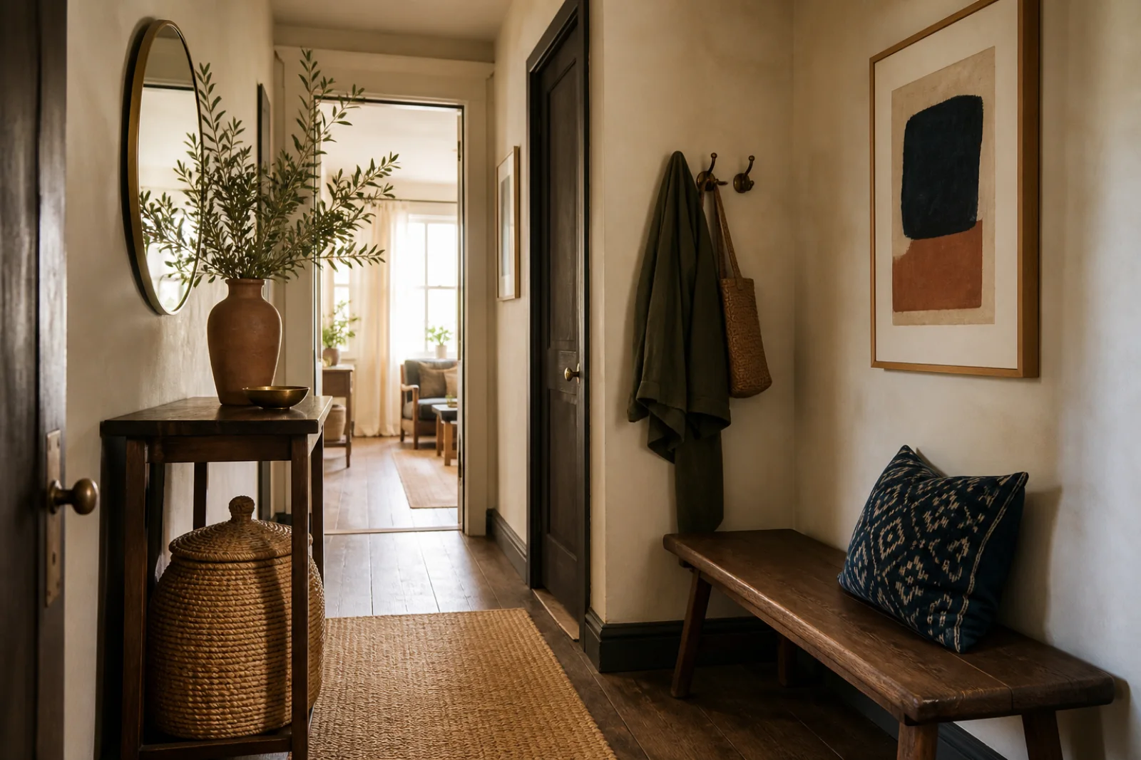 Bohemian Entryway interior