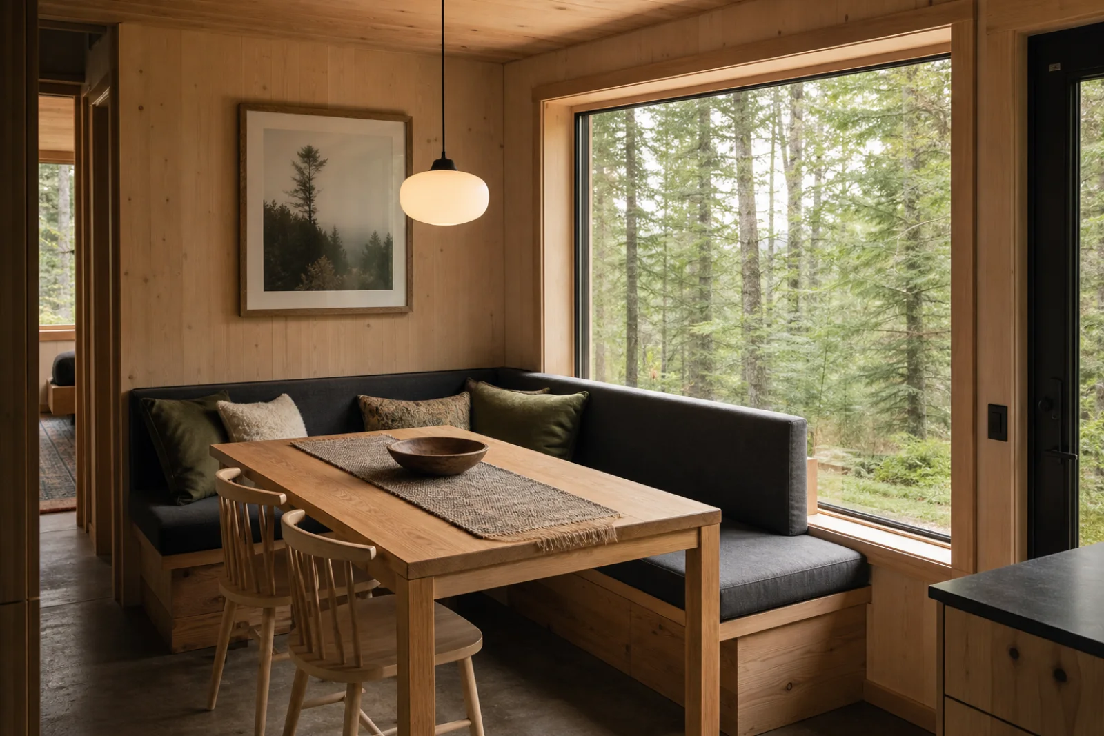 Cabin Dining room interior