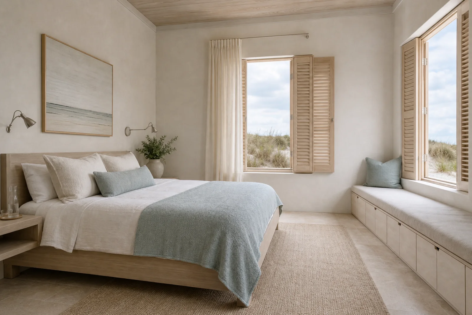 Coastal styled corner