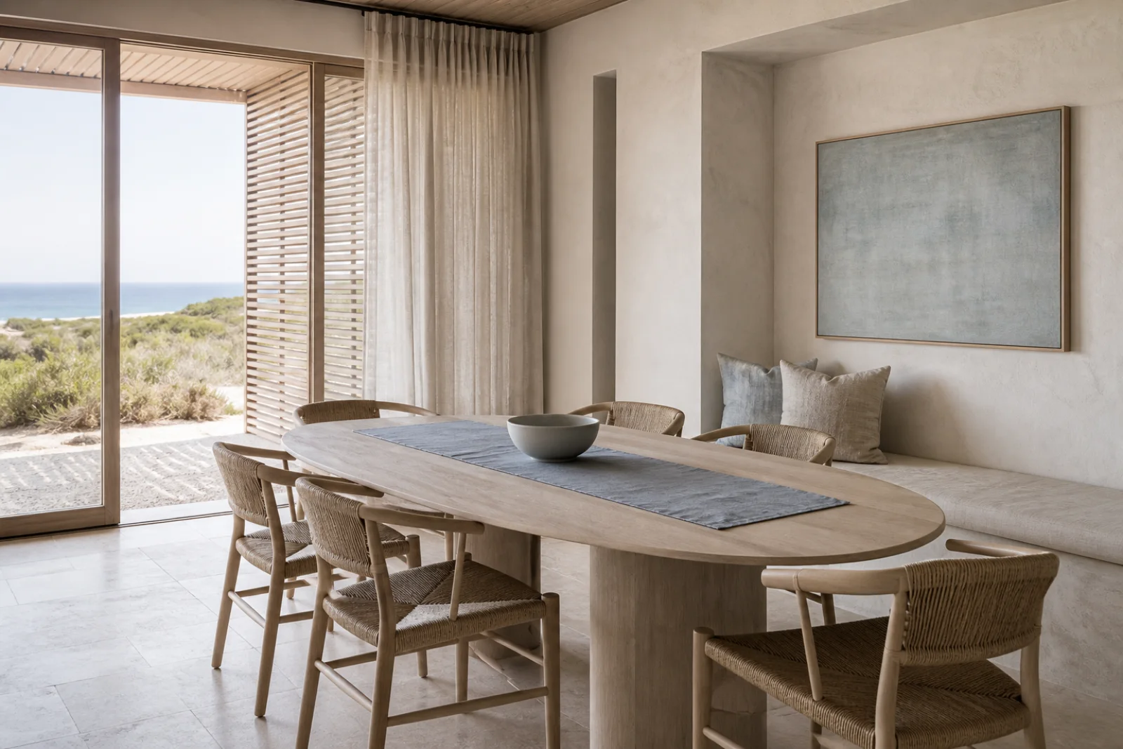 Coastal Dining room interior