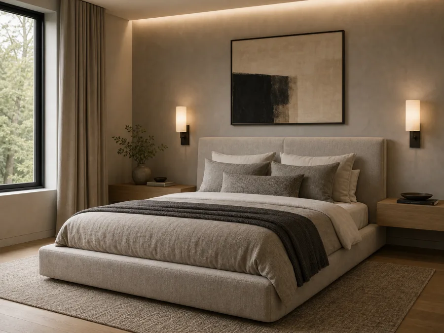 Contemporary Bedroom interior