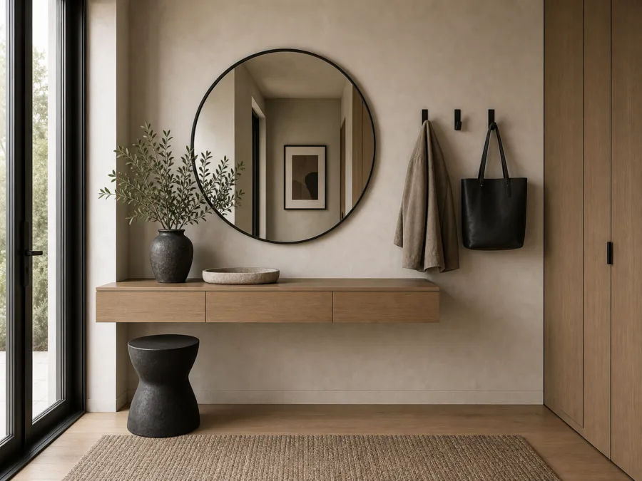 Contemporary Entryway interior