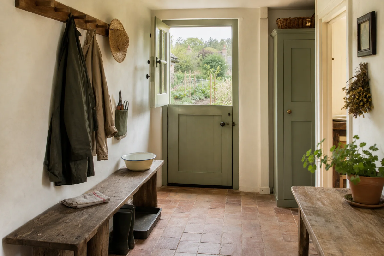 Cottagecore Entryway interior