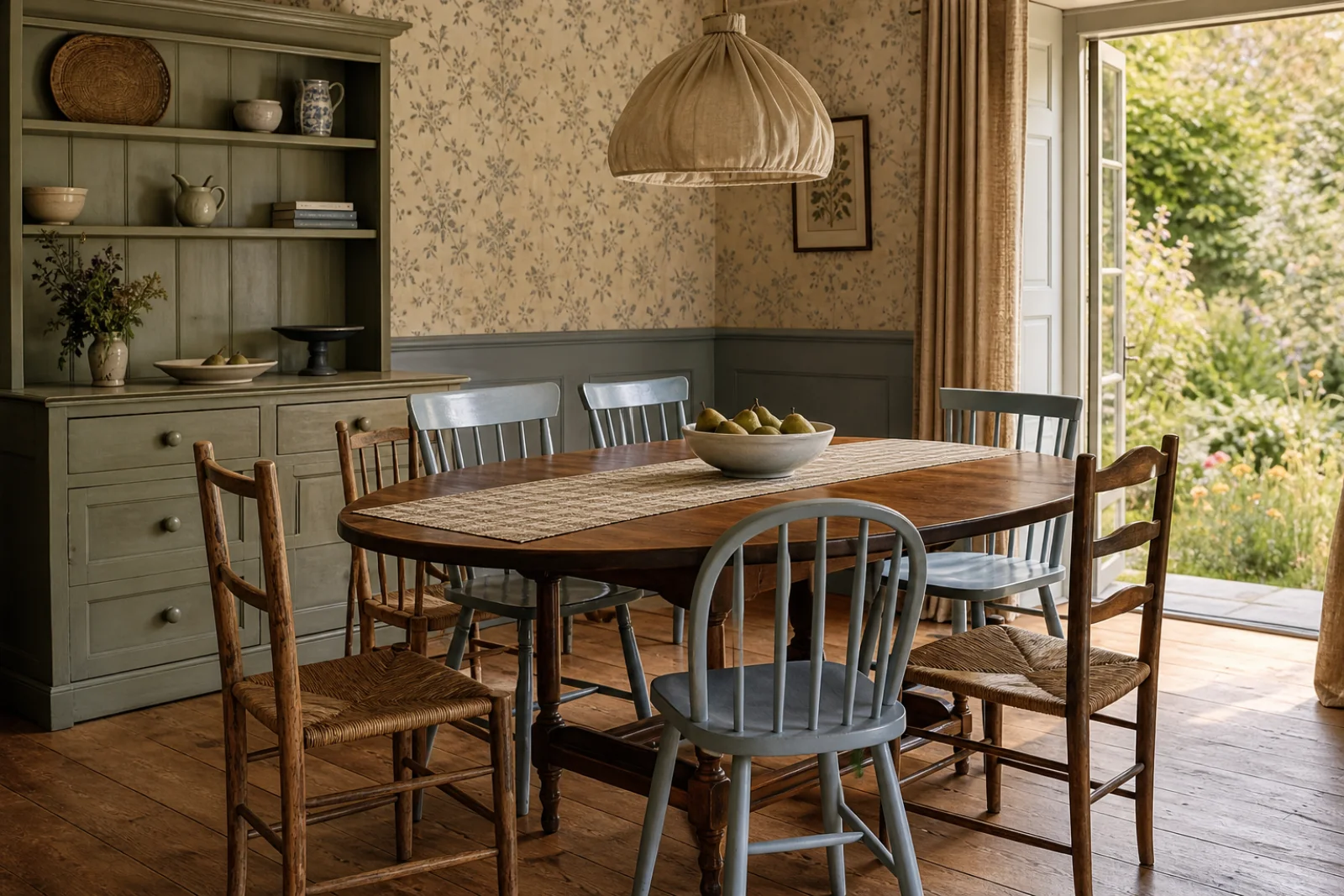 Country Dining room interior