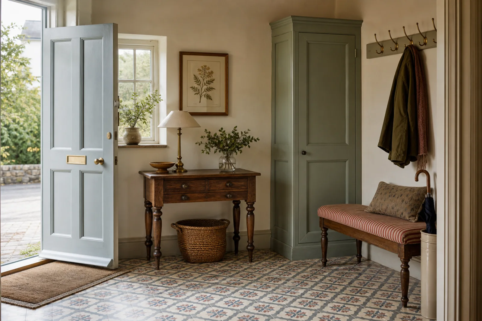 Country Entryway interior