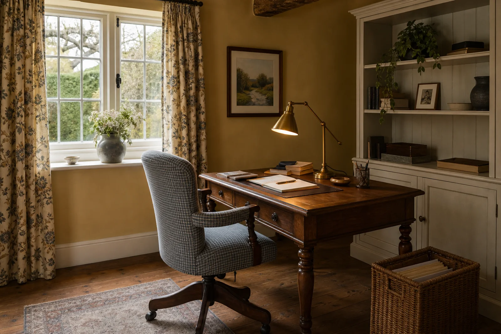 Country Home office interior