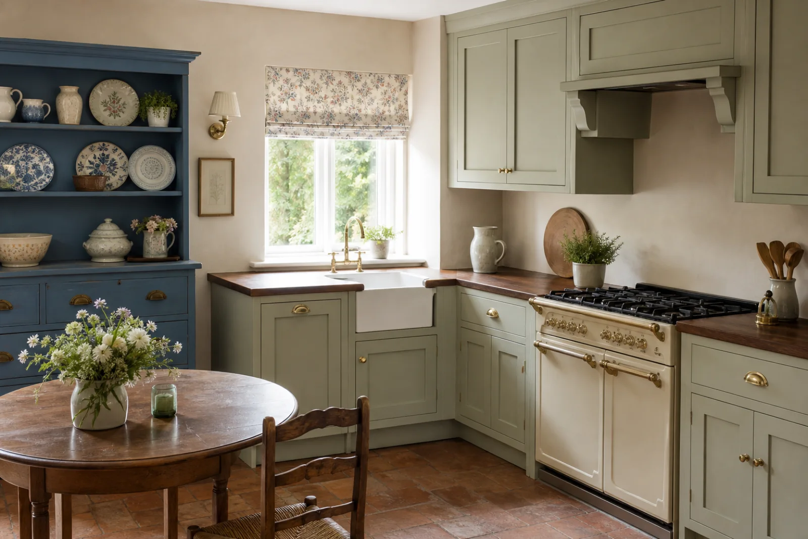 Country kitchen interior