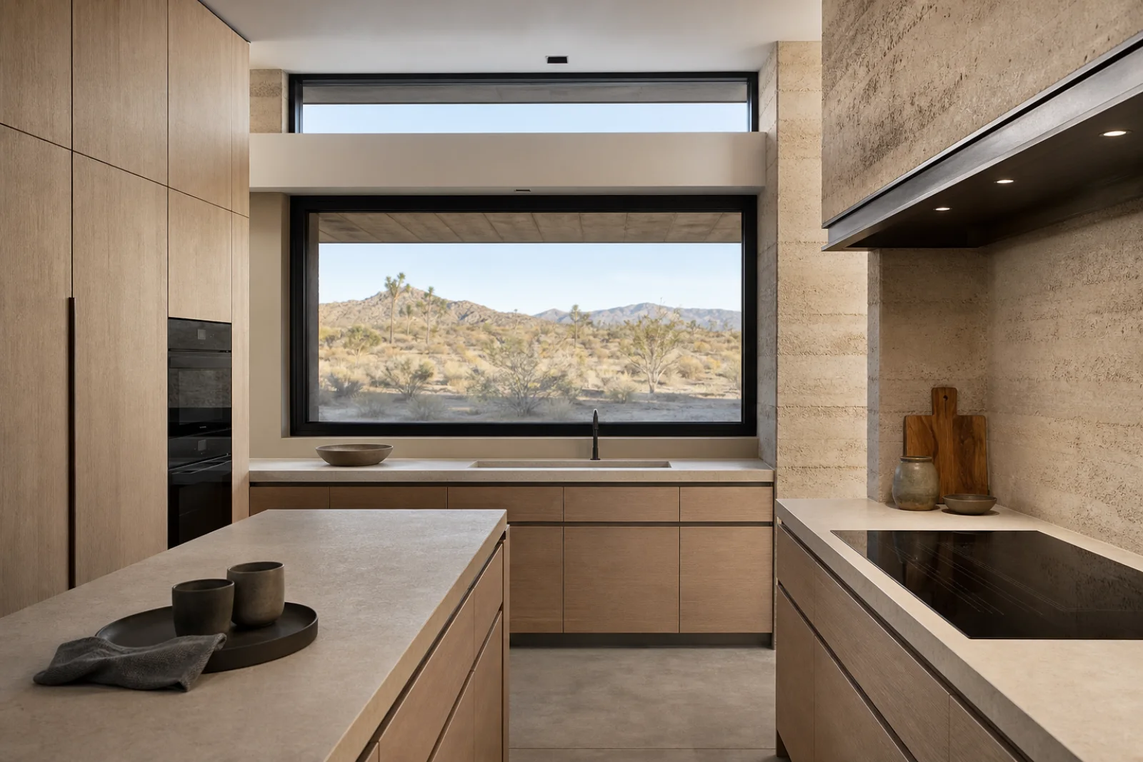 Desert Modern kitchen interior