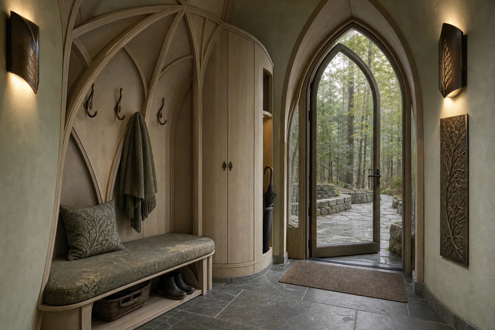 Elven Fantasy Entryway interior