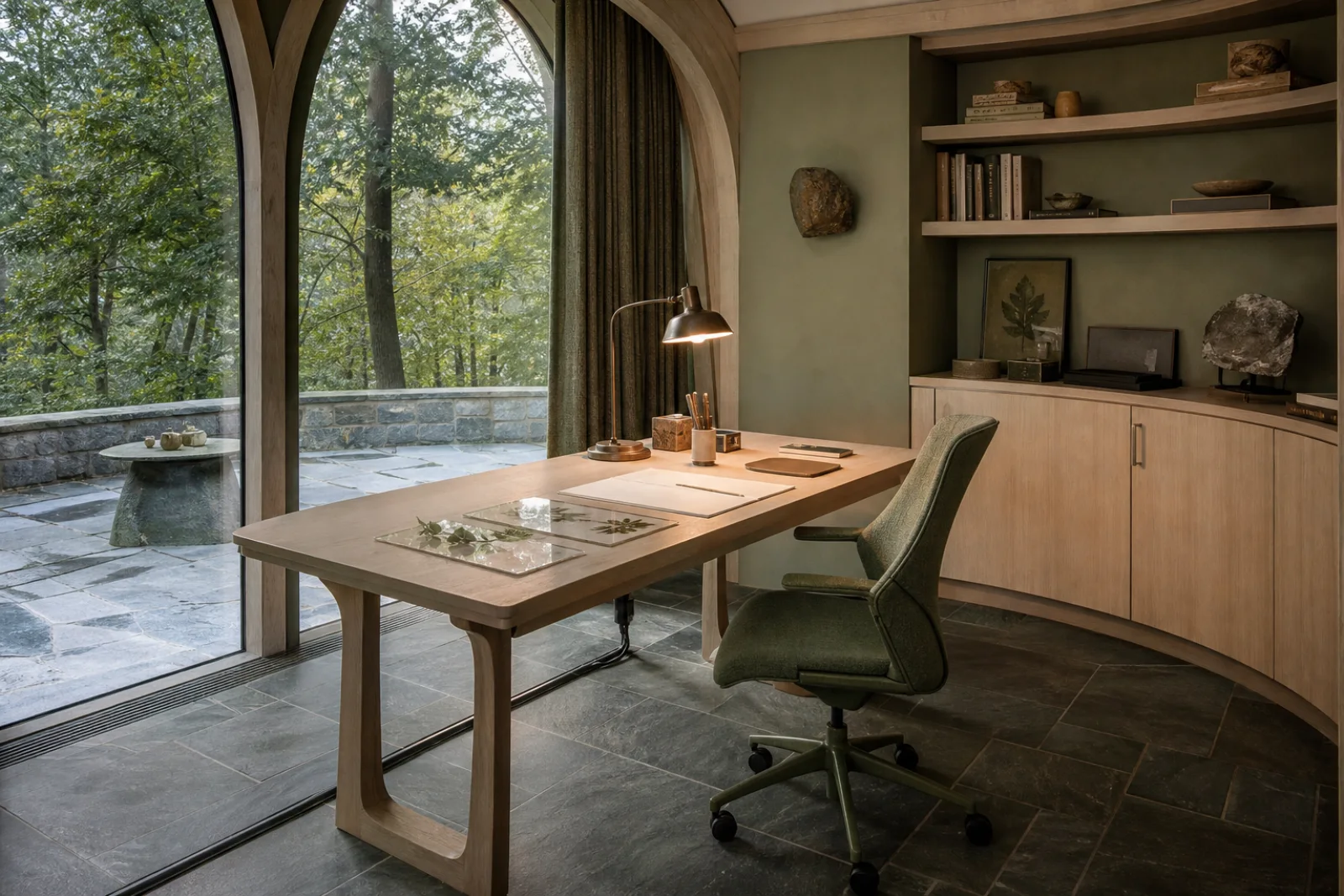 Elven Fantasy Home office interior