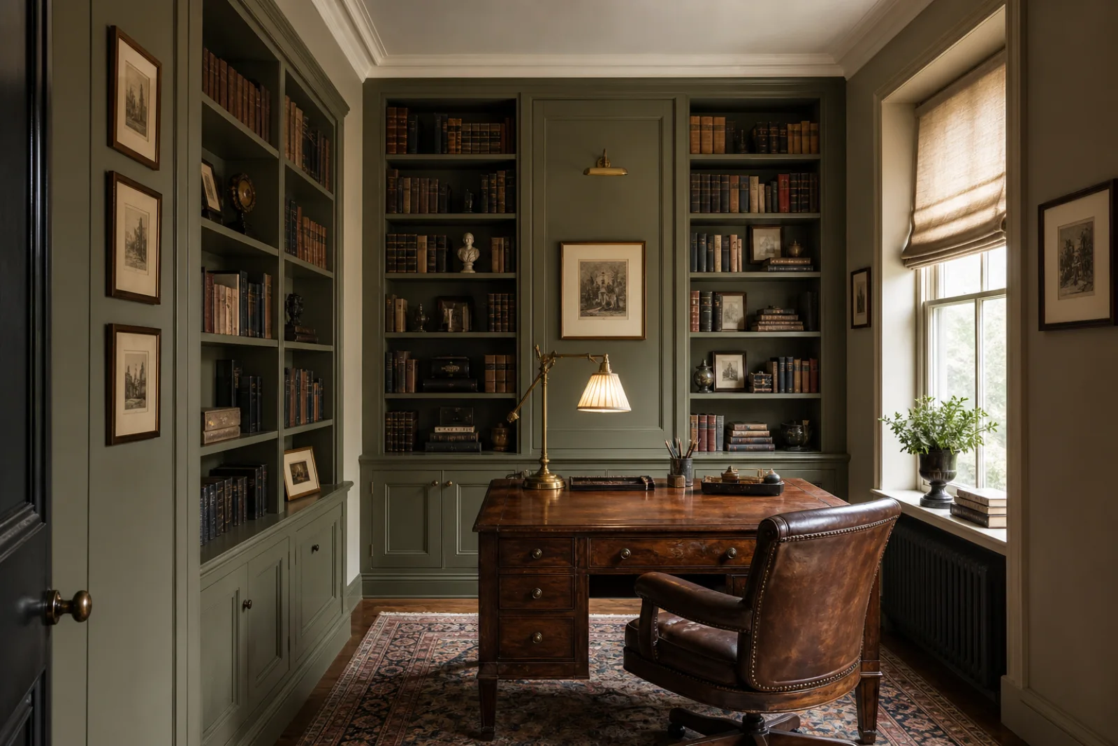 European Classic Home office interior