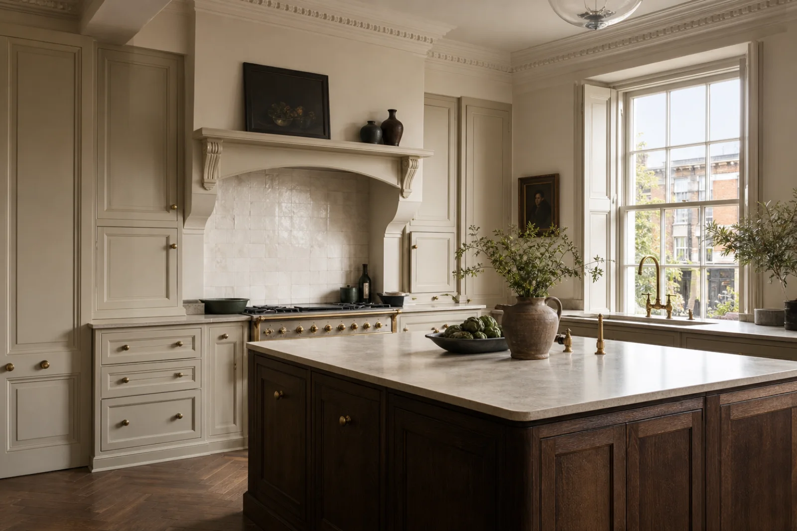 European Classic kitchen interior