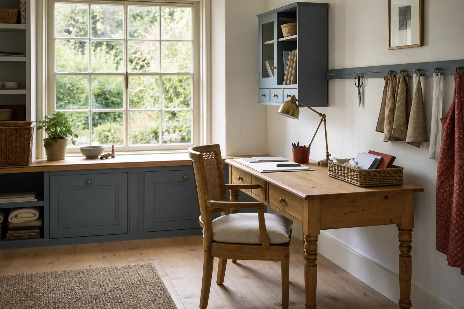 Farmhouse Home office interior