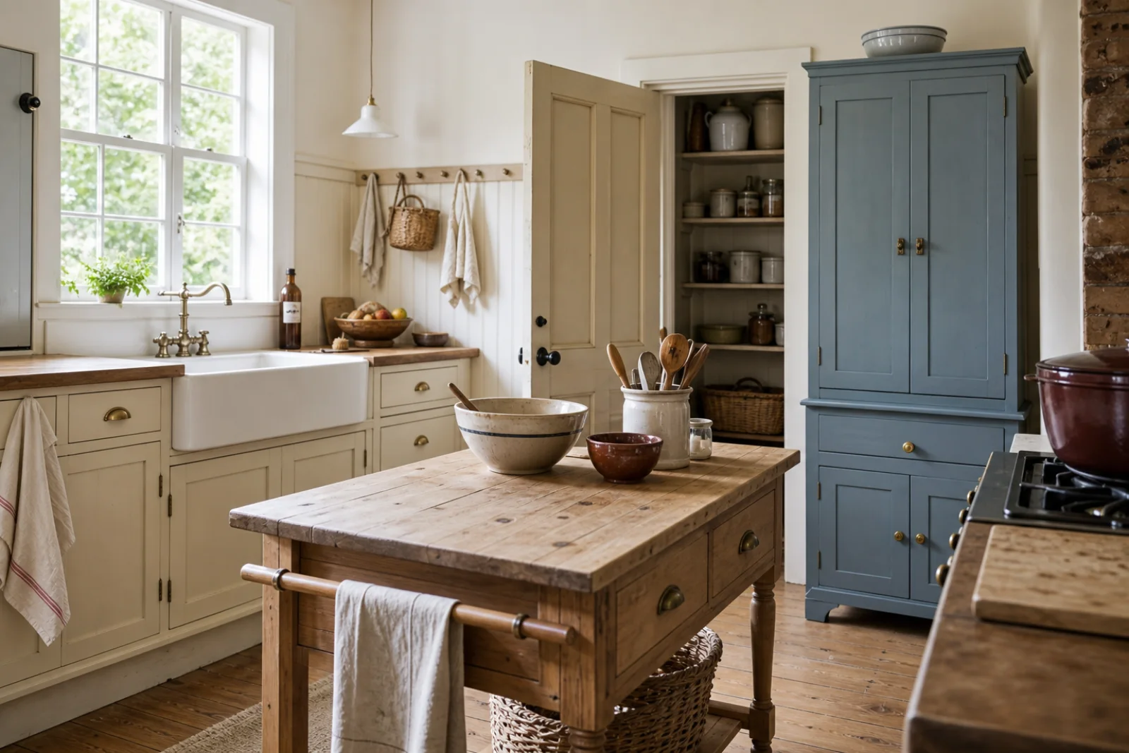 Farmhouse kitchen interior