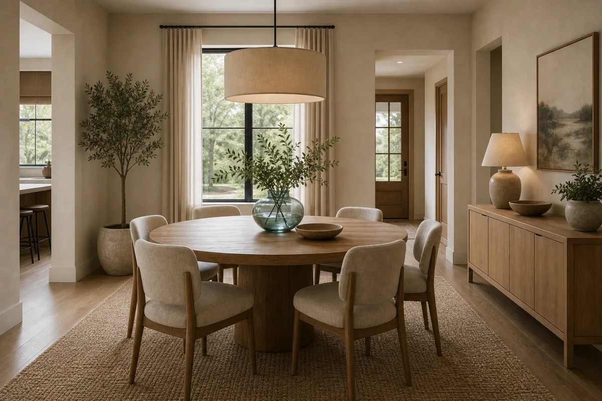 Feng Shui Dining Room interior