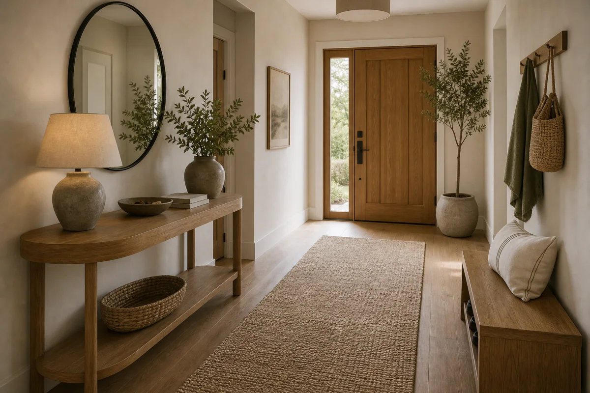 Feng Shui Entryway & Hallway interior