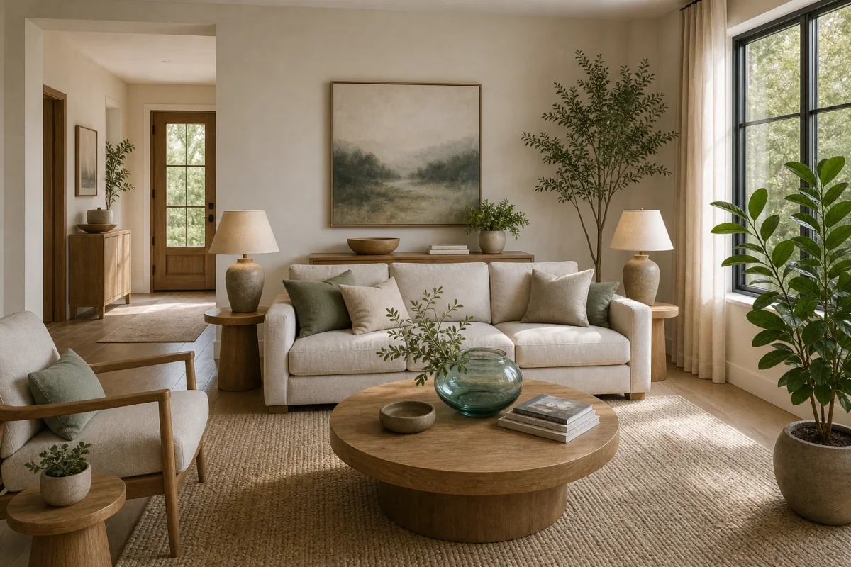 Feng Shui Living Room interior