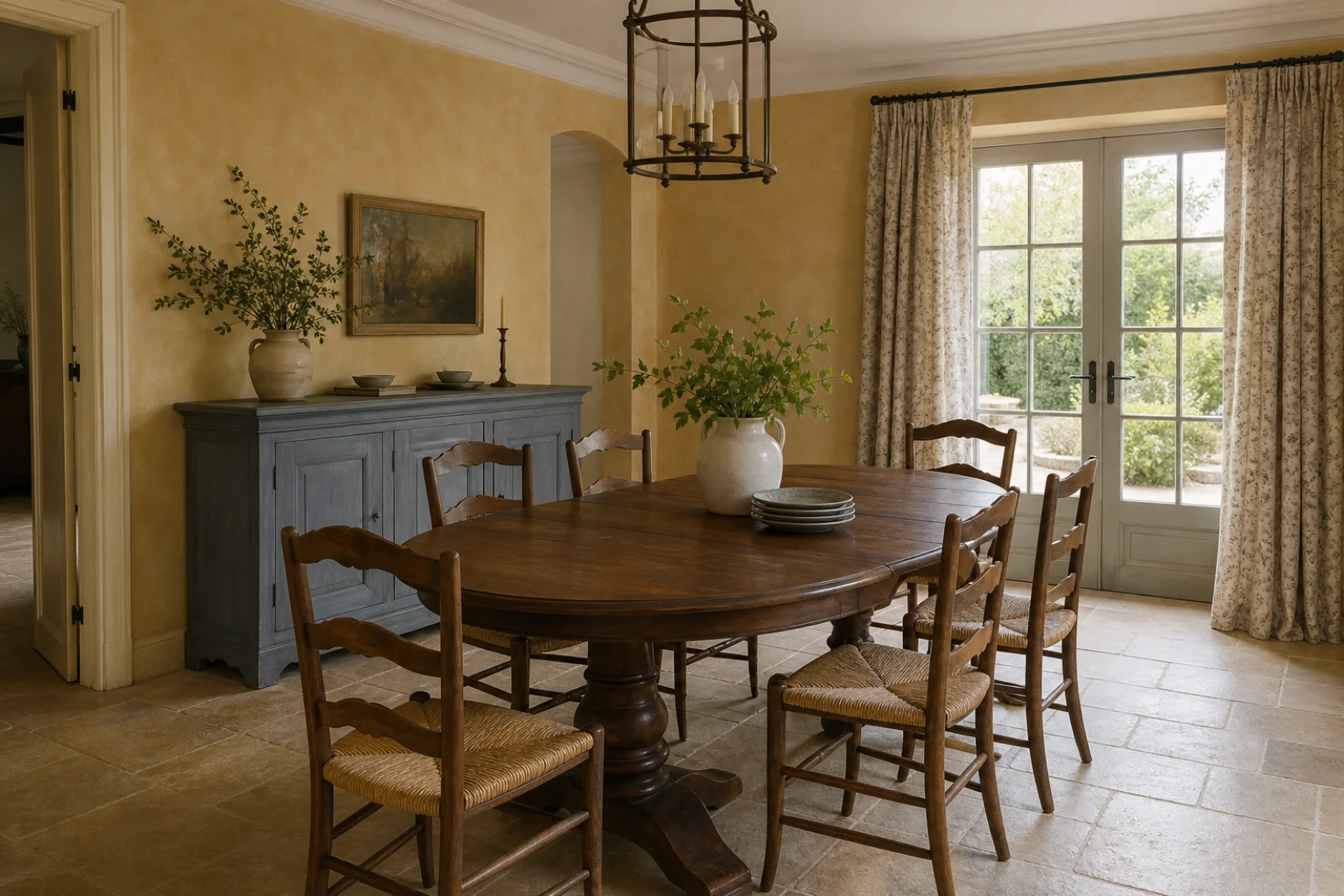 French Country Dining room interior