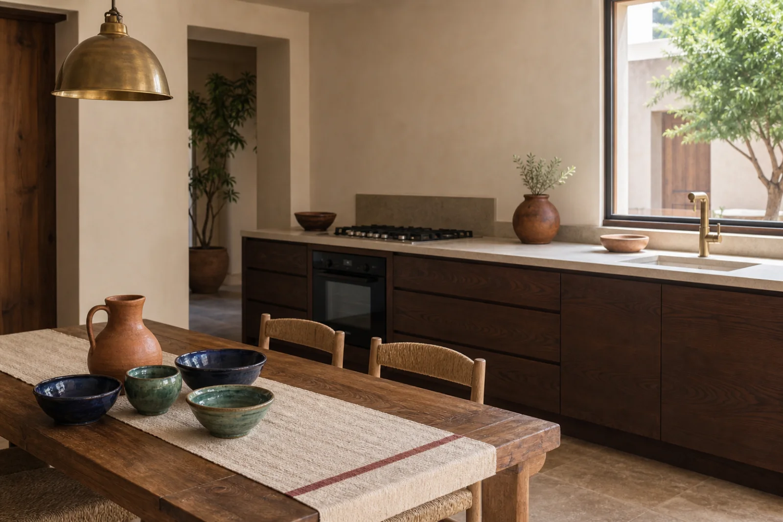 Global kitchen interior