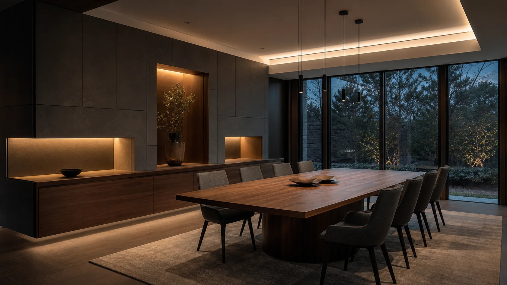 Transformable Table High-Tech Dining Room