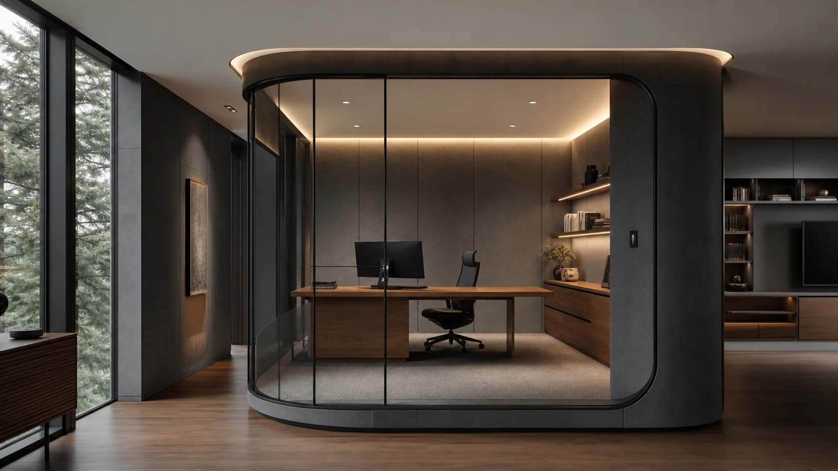 Acoustic Pod High-Tech Home Office