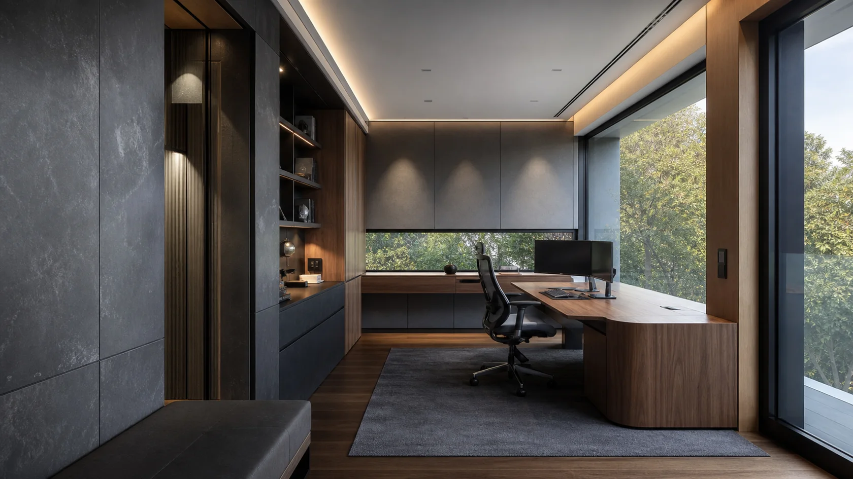Control Desk High-Tech Home Office
