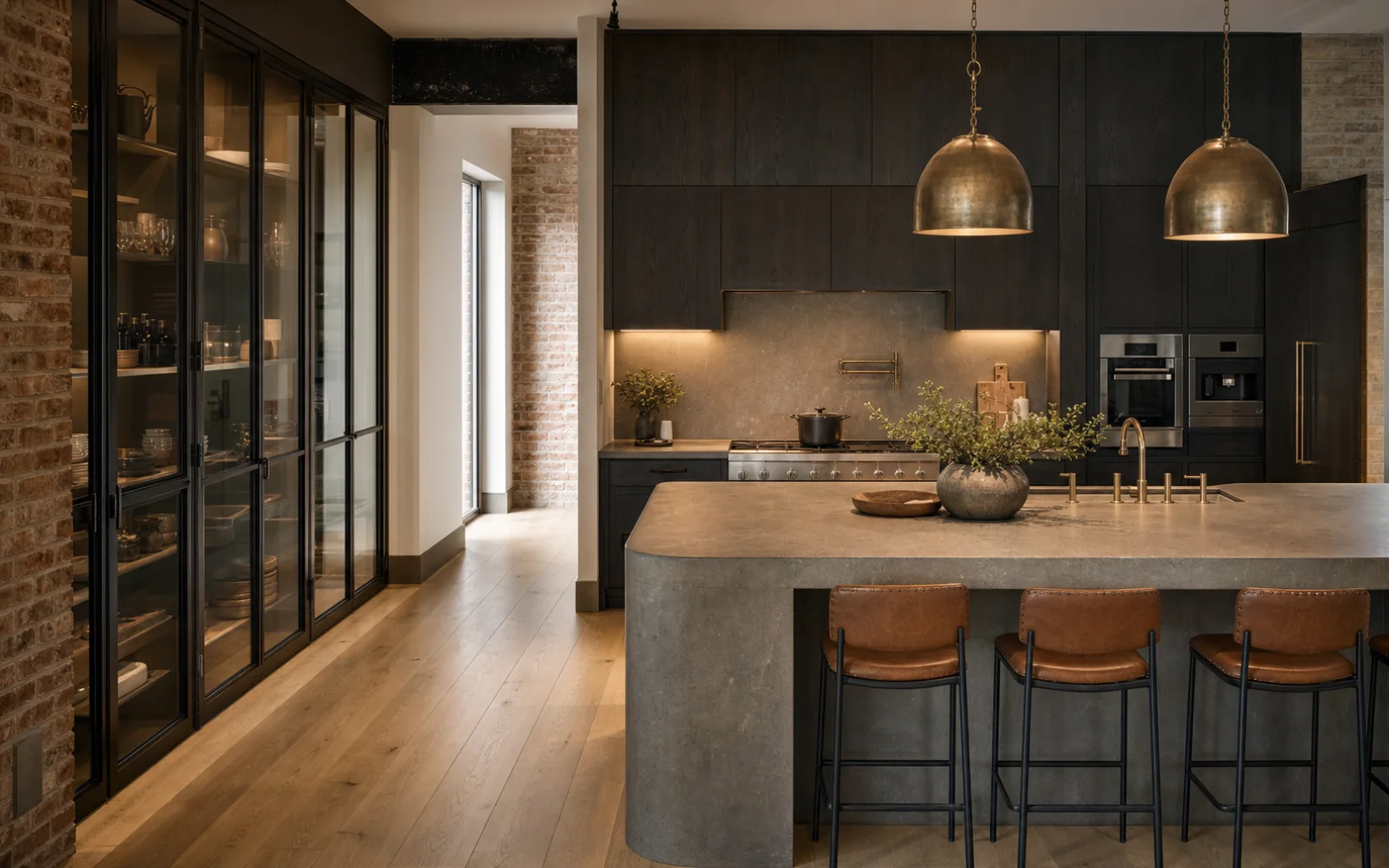 Industrial Chic kitchen interior