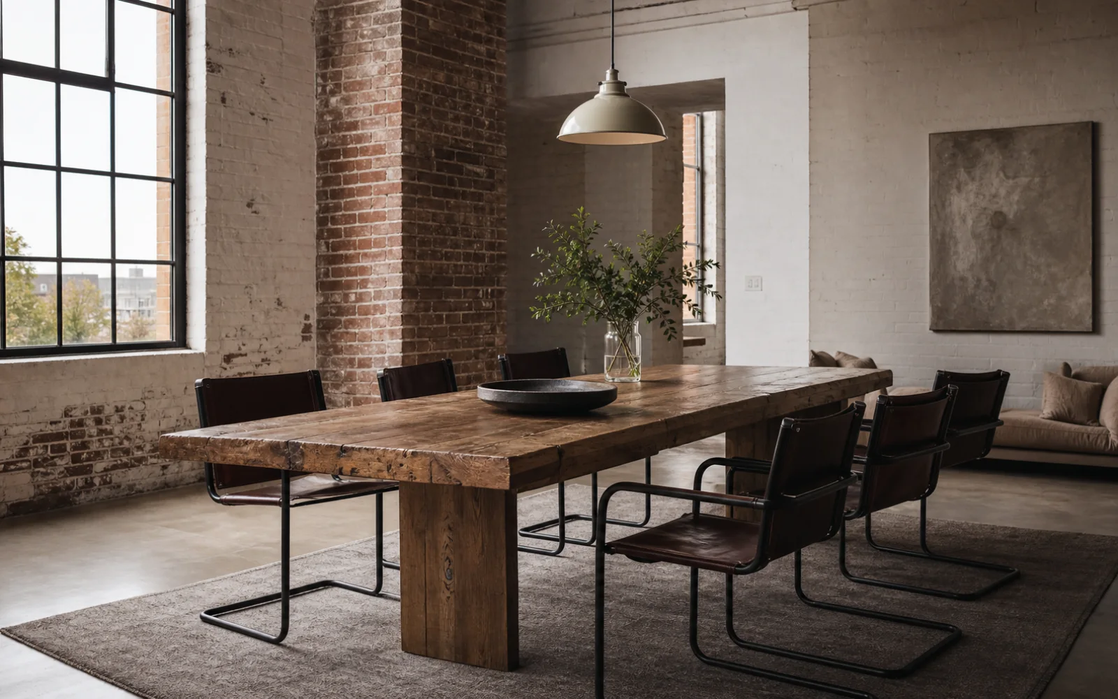 Industrial Dining room interior