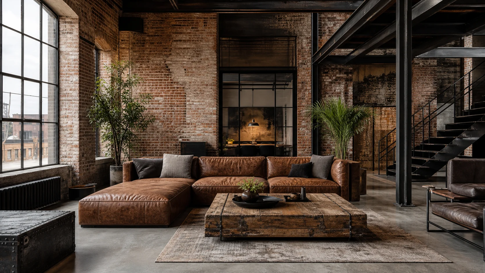 Industrial interior design
