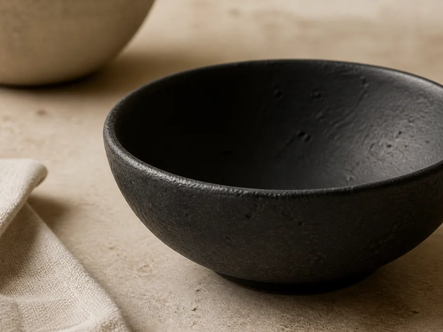 Black ceramic material