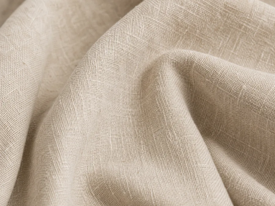 Oatmeal linen material