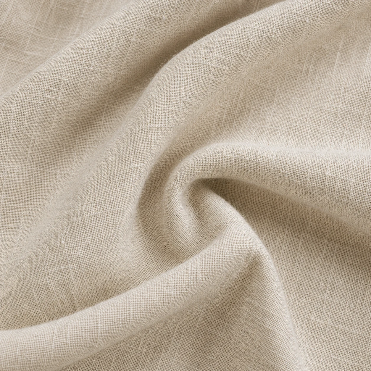Linen upholstery material