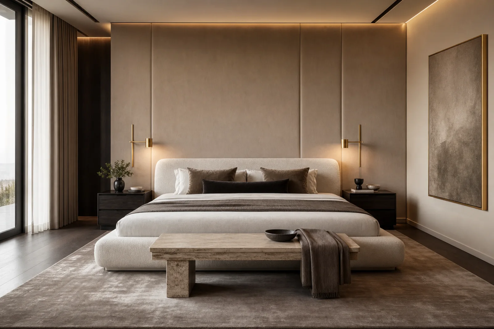 Luxe Modern styled corner