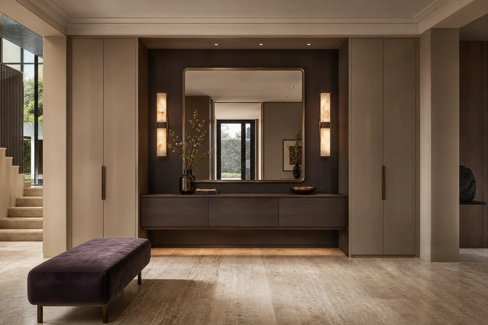 Luxe Modern Entryway interior