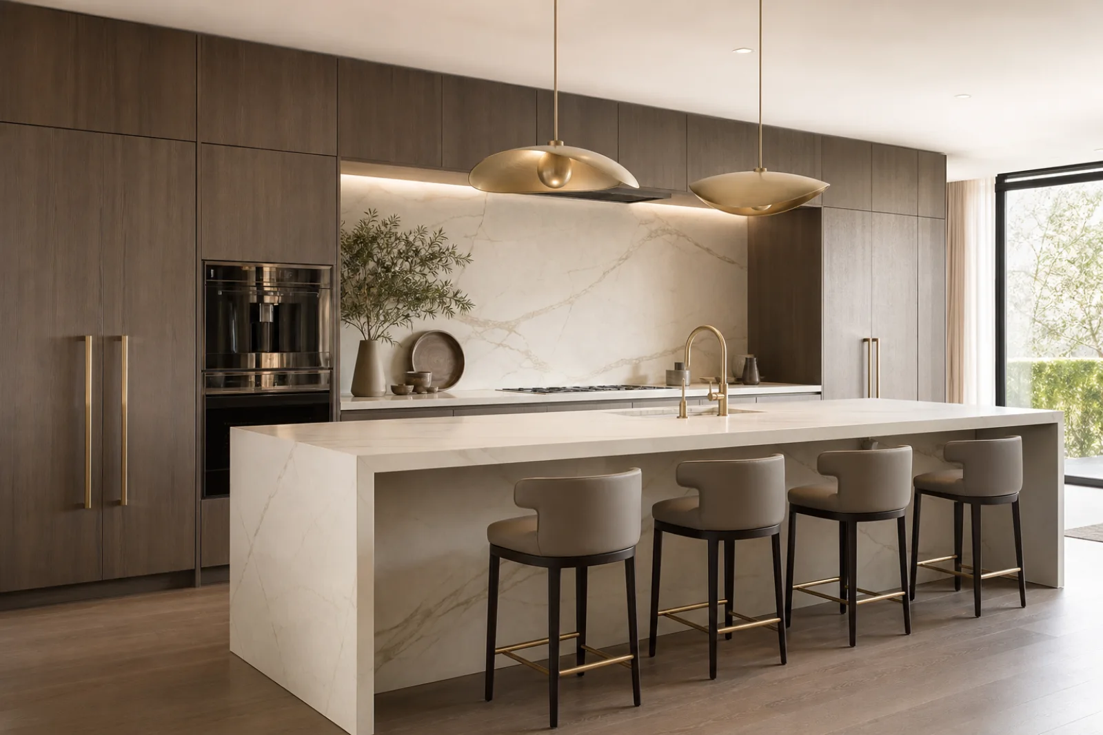Luxe Modern kitchen interior