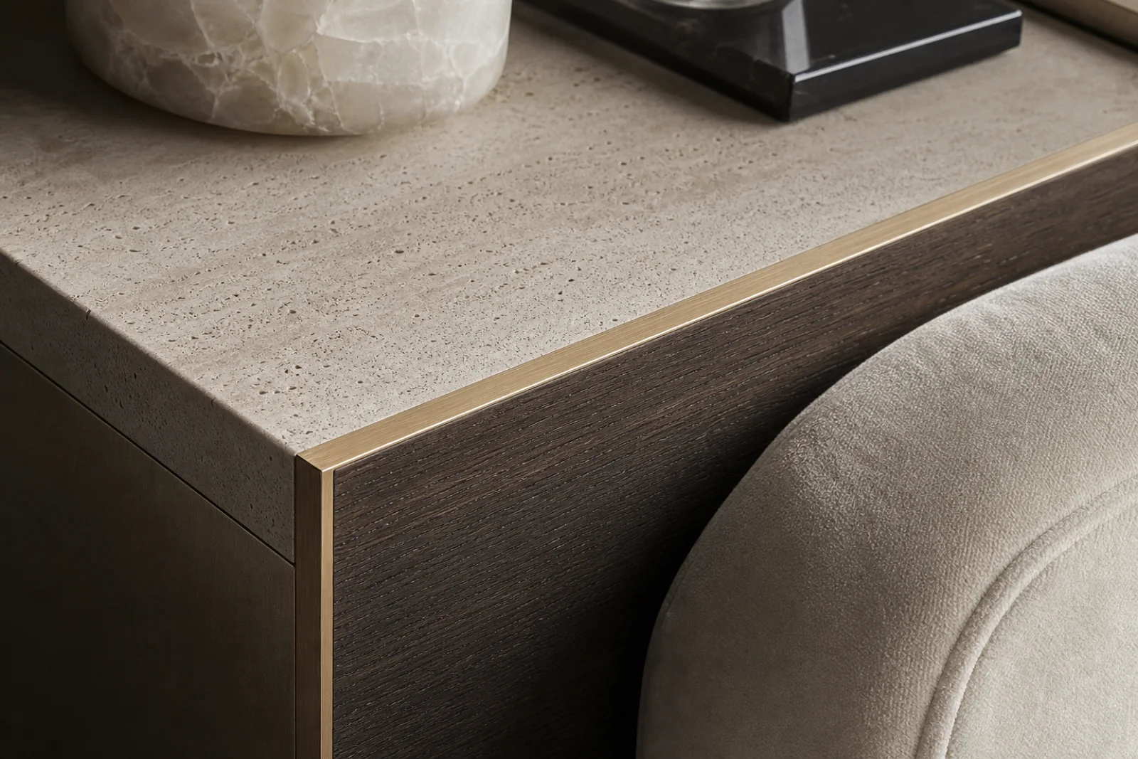 Luxe Modern material board