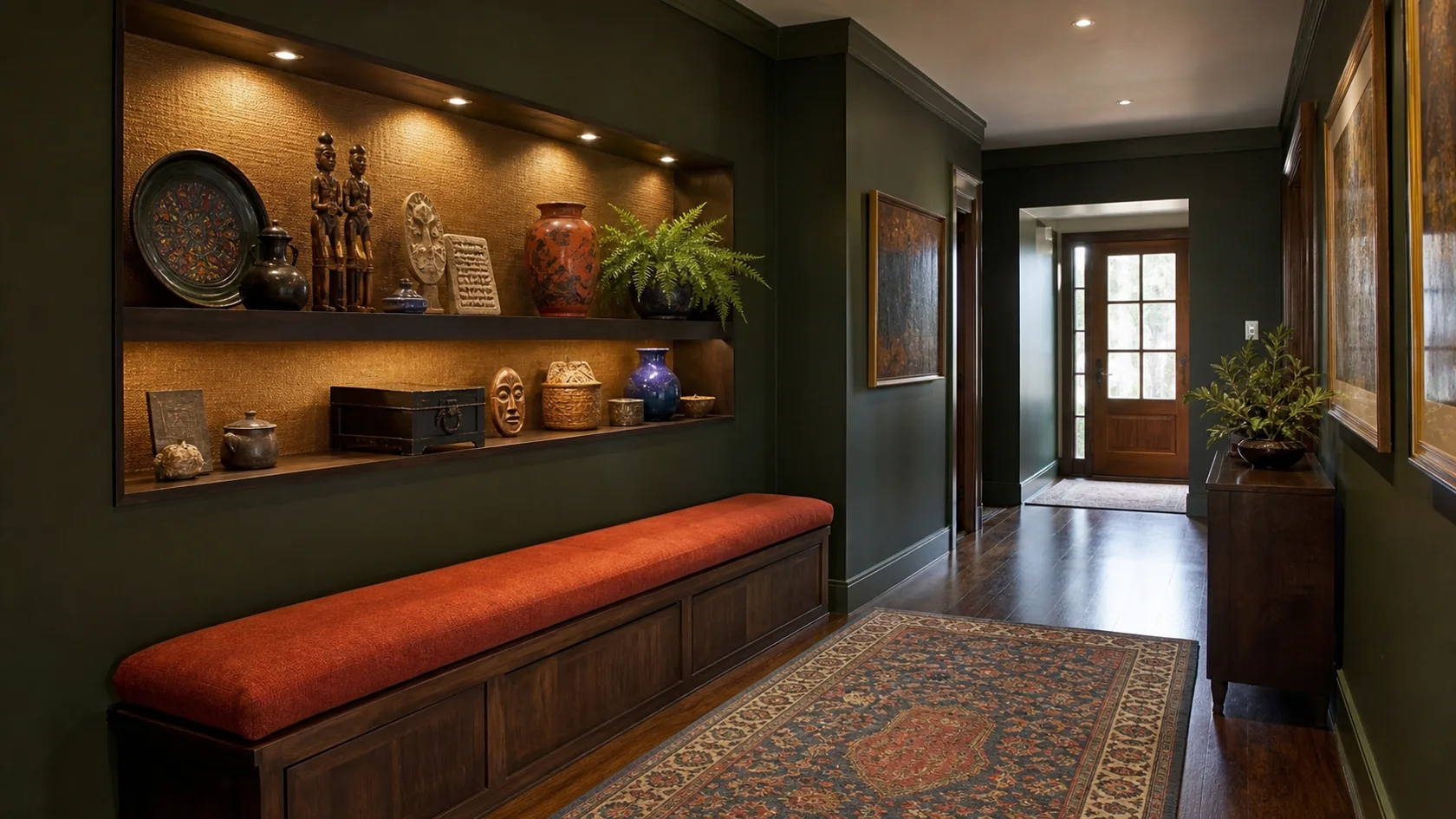 Travel Collection Maximalist Entryway & Hallway