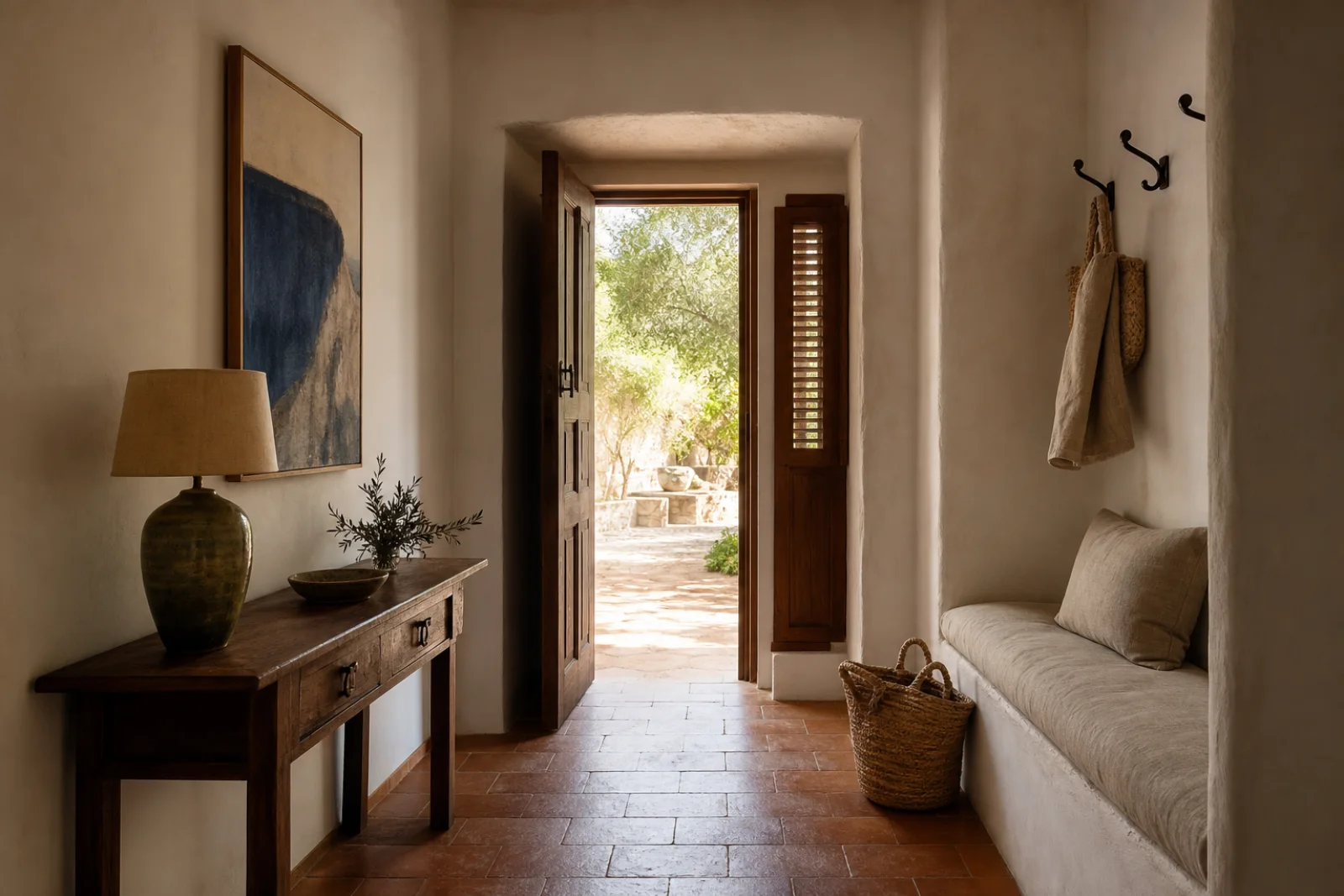 Mediterranean Entryway interior