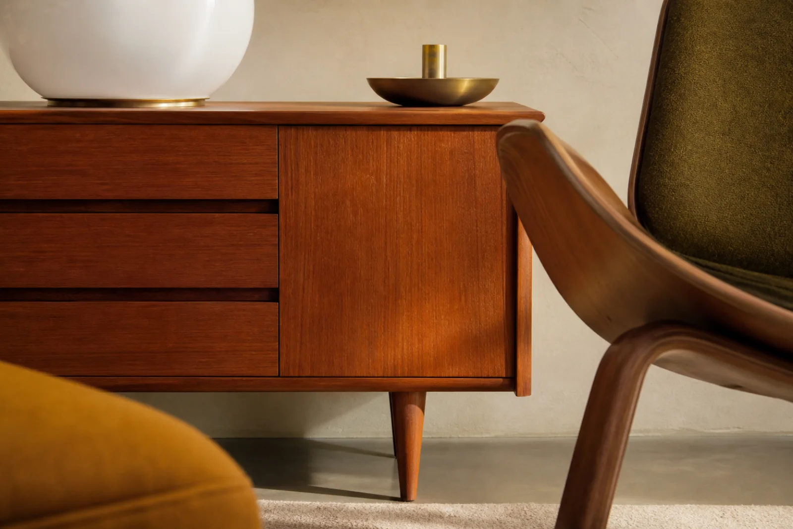 Mid-Century Modern material board