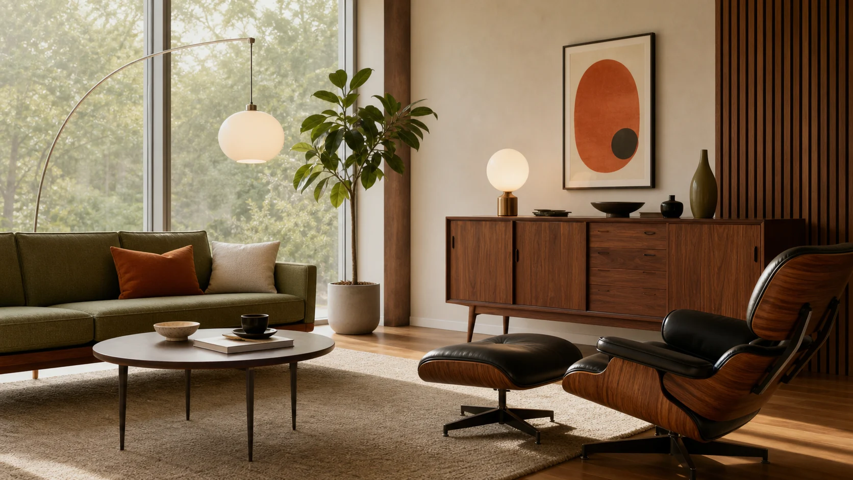 Mid-Century Modern interior design
