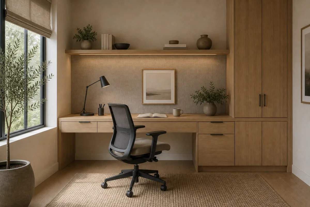 Minimalist Home Office interior