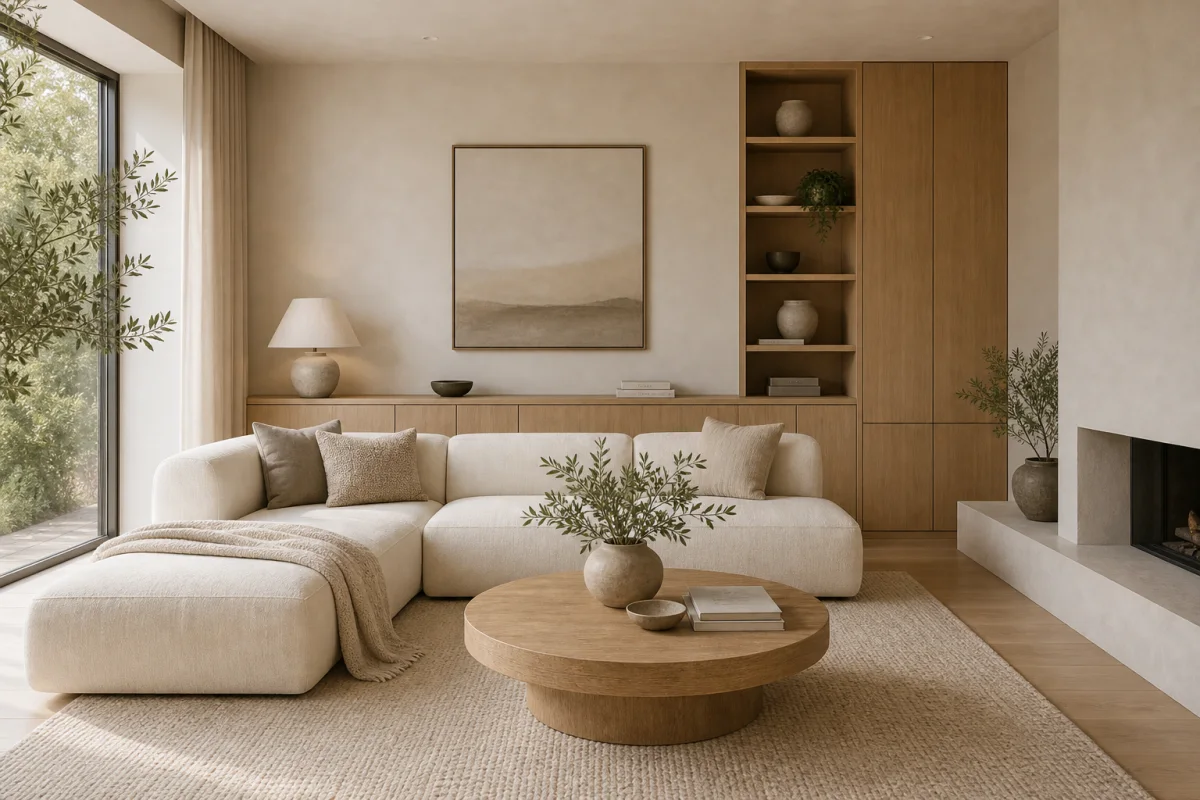 Minimalist Living Room interior
